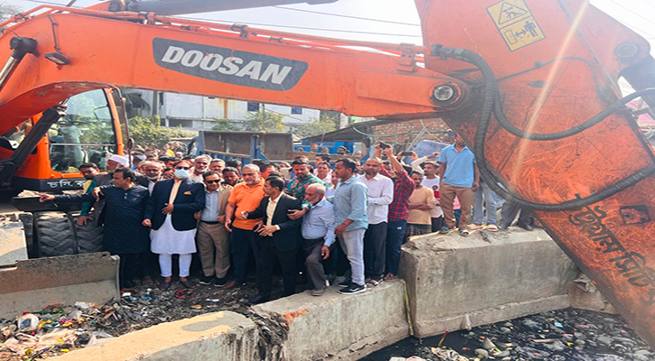 জলাবদ্ধতা নিরসনে ভূমিকা রাখবে খাল খনন: মেয়র শাহাদাত 